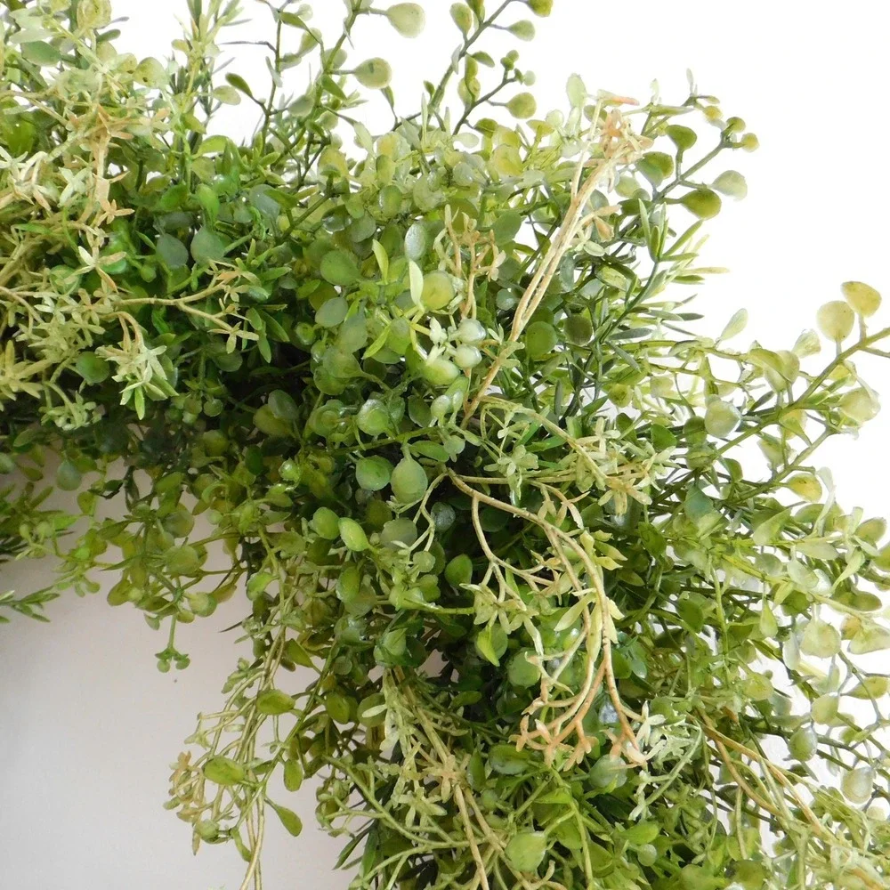 Year Round‎ Greenery Wreath with Willow Branches Spring Wreath Mossy